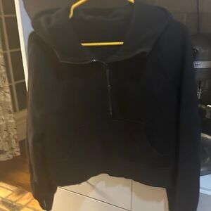 lululemon athletica Scuba Black Half Zip